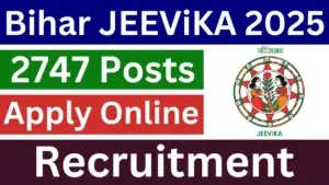 Read more about the article Bihar JEEVIKA Recruitment 2025, Date Extend