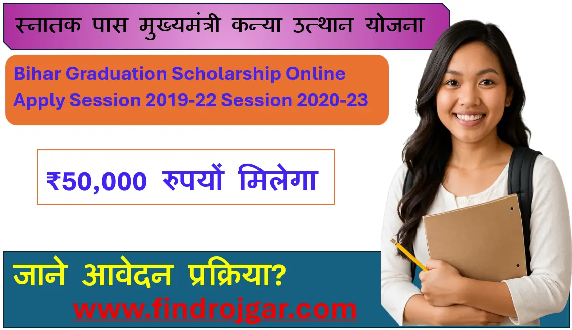 Read more about the article Mukhyamantri Kanya Utthan Yojana Bihar 2025 – स्नातक पास कन्याओं के लिए ₹50,000 प्रोत्साहन राशि